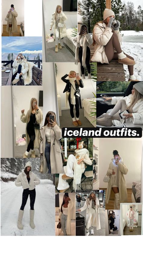 #iceland #cold #winter #outfitinspo Outfits For Iceland, Iceland Winter Outfits, Iceland Outfit, Iceland Winter, Iceland Travel, Mountain Resort, Cold Winter, Resort Wear, Iceland