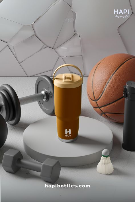 Replenish lost fluids after your workout with refreshing cool water from your Hapi Bottle. 💪😎  Get these now. Water Bottle Photoshoot, Merchandise Ideas, Workout Buddy, Straw Tumbler, Buddy Workouts, Bottle With Straw, Product Video, Cartoon Logo, Water Bottle With Straw