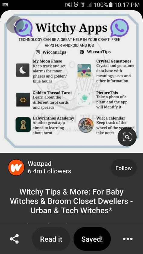 Witchy Apps For Android, Websites For Witches, Witchcraft Apps, Witchcraft Apps Android, Witch Apps For Android, Apps For Witches Android, Apps For Witches, Witchy Apps, Witchy Youtube Channels