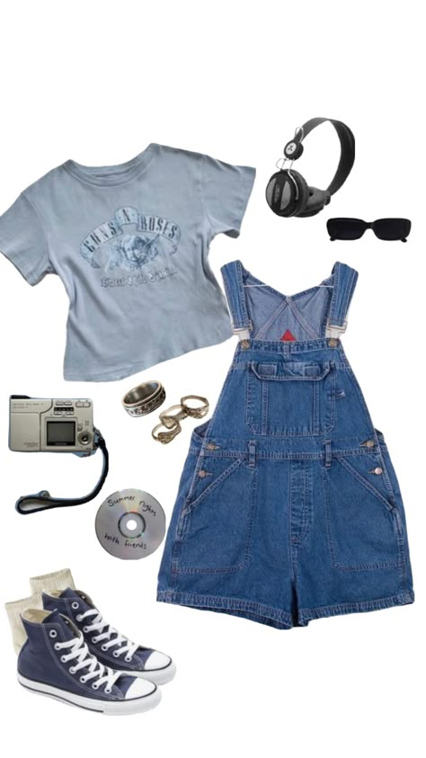 #aesthetic #outfitinspo #outfit #outfitinspiration #outfitideas #overalls #books #vintage #aestheticgirl #itgirl #aestheticcore #aestheticoutfit Retro Outfits Aesthetic, Overalls Outfit Aesthetic, Overalls Aesthetic, Overalls Outfit Summer, 80s Inspired Outfits, Shuffles Aesthetic, Mood Clothes, Overalls Outfit, Books Vintage