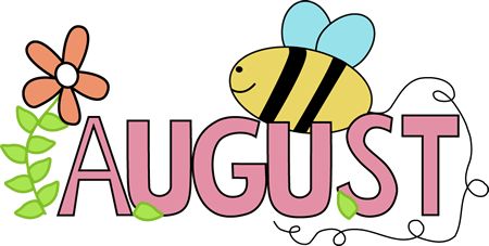 Month of August Summer Clip Art - Month of August Summer Image August Clipart, August Word, Welcome August Quotes, Hello August Images, August Pictures, August Holidays, August Images, August Themes, Welcome August