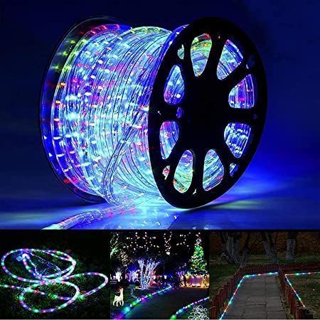 Rope Lights Outdoor, Outdoor Rope Lights, Christmas Rope Lights, Rope Lighting, Pool Holiday, Pool Wedding, Fairy Lights Bedroom, Led Rope Lights, Led Rope