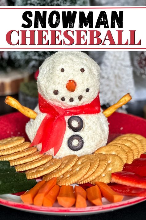 Looking for a fun way to jazz up your Christmas appetizers? How about trying out this easy and adorable snowman cheeseball recipe? 🎄🧀 It's not only super cute, but also shaped to perfection. Get ready to impress your guests with a festive treat that's as delicious as it is charming. Perfect for spreading the holiday cheer! Christmas Cocktail Party Appetizers, Christmas Cheeseball, Snowman Cheeseball, Cheeseball Recipe, Winter Appetizers, Easy Christmas Party, Christmas Party Drinks, Holiday Party Appetizers, Christmas Appetizers Easy