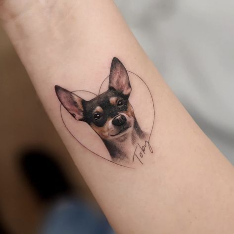 Chiwawa Tattoo, Chihuahua Tattoo, Tiny Paw Print, Small Tattoo Ideas For Women, Puppy Tattoo, Kitten Tattoo, Tiny Wrist Tattoos, Small Tattoo Ideas, Tattoo Ideas For Women