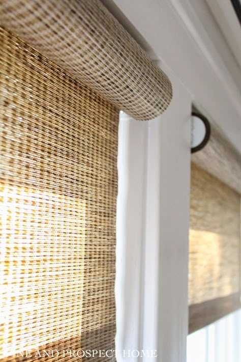 Woven Roller Shades, Low Budget Decorating Ideas, Pine And Prospect, Woven Blinds, Affordable Decorating Ideas, Low Budget Decorating, Cortina Boho, Budget Decorating Ideas, Select Blinds