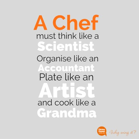 A chef wears many hats! More Culinary Quotes, Restaurant Quotes, Chef Quotes, Foodie Quotes, Food Quote, Motivasi Diet, Baking Quotes, Chef Humor, Cooking Quotes