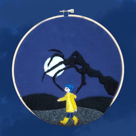 Coraline Embroidery, Coraline Key, Other Mothers, Body Pain, Dec 7, Embroidery Ideas, Coraline, Embroidery And Stitching, Beaded Embroidery