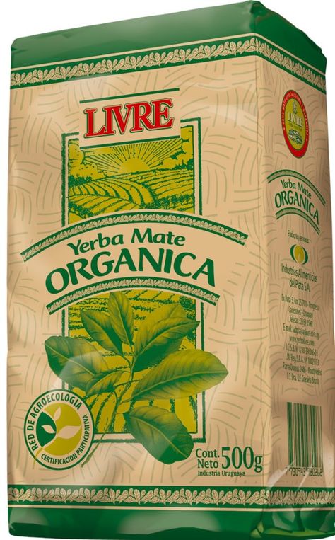 Yerba mate organica Making Food, Logo Idea, Yerba Mate, Food To Make, Packaging, Tea, Coffee, Green, Quick Saves