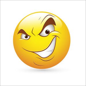 Evil Smiley Face, Evil Expression, Evil Emoji, Great Pictures, Smiley Face, Colorful Pictures, Royalty Free Photos, Picture Quotes, Smiley