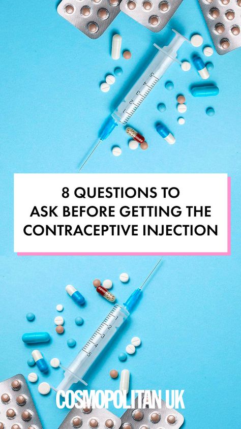 If the contraceptive pill isn't working for you – either because of its side effects, or simply because you're terrible at remembering to take it every day – it could be worth switching to the injection. Depo Injection, Intrauterine Device, Contraception Methods, Contraceptive Pill, Bone Density, Family Planning, Nutrition Advice, Mood Swings, A Doctor