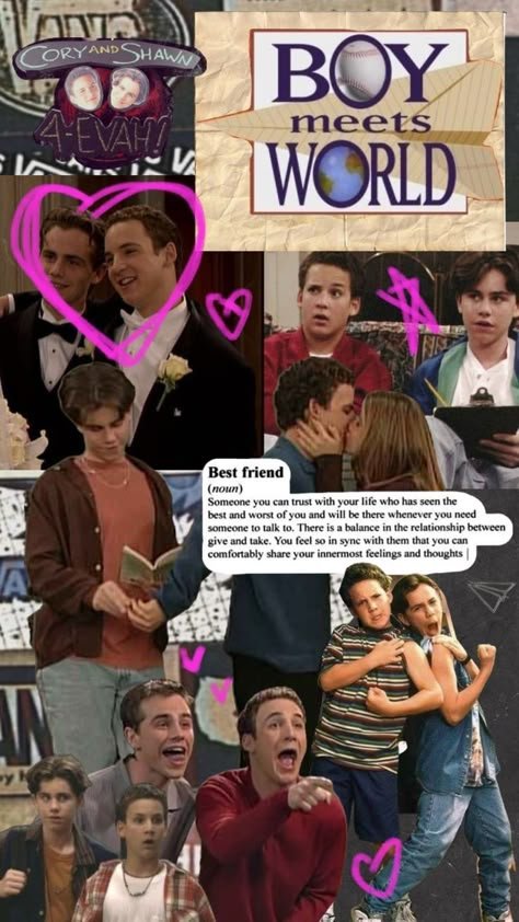 Boy Meets World Wallpaper, Boy Meets World Shawn, Cory And Shawn, Shawn Hunter, Cory Matthews, Boy Meets World Quotes, Cory And Topanga, Best Tv Couples, World Wallpaper