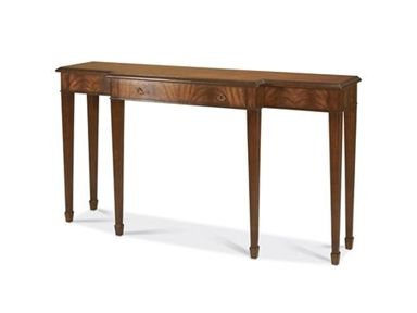 Shop for Maitland-Smith Aged Regency Mahogany Finished Sofa Table, Crotch Veneers, Dark Antique Brass Accents, 3430-844, and other Living Room Tables at Walter E. Smithe in 11 Chicagoland locations in Illinois and Merrillville, Indiana. Number of Cartons: 1. Traditional Console Tables, Living Room Console Table, Narrow Table, Living Room Console, Unique Home Accessories, Maitland Smith, Furnishings Design, Brass Accents, Console Tables