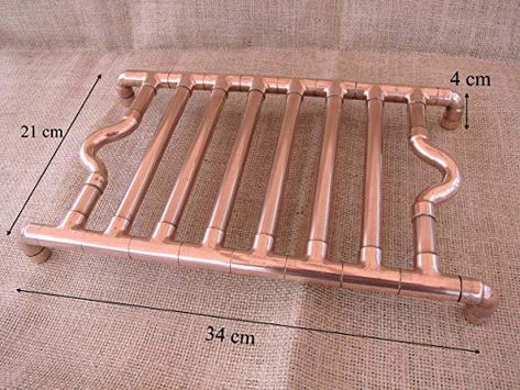 Apartment Decor Black, Everyday Table Centerpieces, Copper Pipe Art, Copper Pipe Shelves, Pole Barn Loft Ideas, Victorian Bohemian Decor, Fall Dining Room Table, Fall Coffee Table Decor, Copper Cleaner