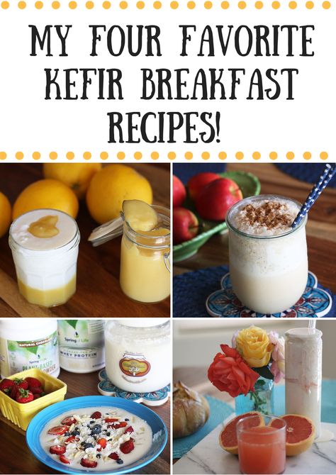 Recipes Using Kefir Milk, Ways To Eat Kefir, Goat Kefir Recipes, Kefir Breakfast Recipes, Uses For Kefir, How To Eat Kefir, Kefir Milk Recipes, What To Do With Kefir, Baking With Kefir