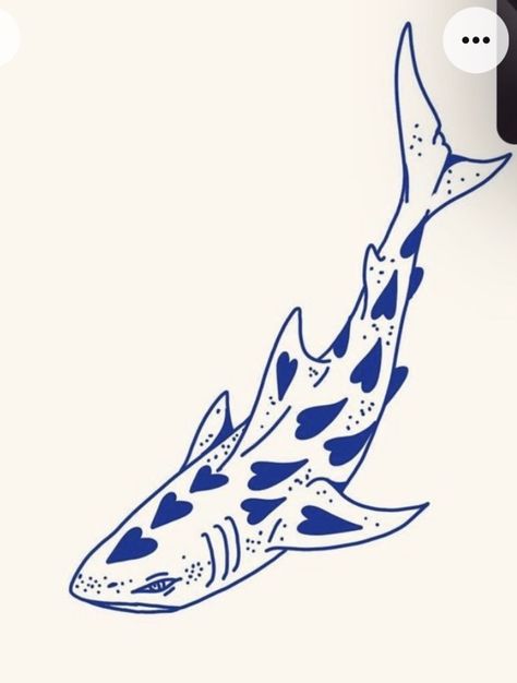 Mini Shark Drawing, Shark Tattoo Watercolor, Tiny Ocean Tattoo, Shark Tattoos For Women, Blue Whale Tattoo, Ocean Animal Tattoos, Sea Animals Tattoo, Ocean Inspired Tattoos, Ocean Tattoo Ideas