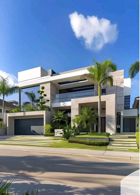 Luxury House Exterior Mansions, Indian Luxury Homes Exterior, Luxury Mansion Exterior, Ultra Modern House, Mansion Exterior, Mansion Designs, Best Modern House Design, Dream Life House, Building House Plans Designs