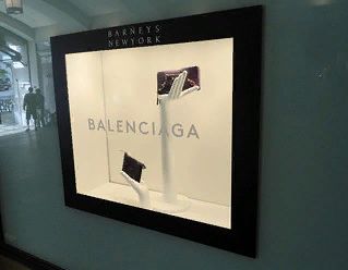 Barneys New York Downtown Seattle Balenciaga display windo… | Flickr Balenciaga Store Aesthetic, Skate Shop Window Display, Streetwear Window Display, Bottega Veneta Window Display, Balenciaga Window Display, Downtown Seattle, Barneys New York, Window Display, Seattle