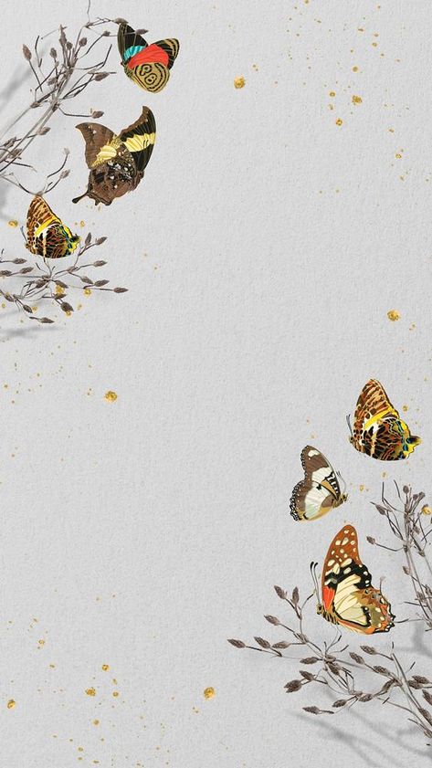 Autumn Aesthetic Background, Phone Wallpaper Autumn, Wallpaper Autumn Aesthetic, Iphone Wallpaper Autumn, Butterfly Phone Wallpaper, Autumn Butterfly, Hanging Tea Light Holders, Phone Wallpaper Iphone, About Butterfly