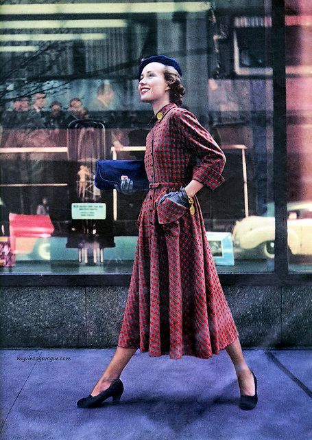 Seventeen Magazine, 1948 1948 Fashion, 1940s Magazine, 1940s Fashion Women, Fashion Through The Decades, 1940s Woman, 1940's Fashion, Seventeen Magazine, Vintage Fashion Photography, A Wonderful Life