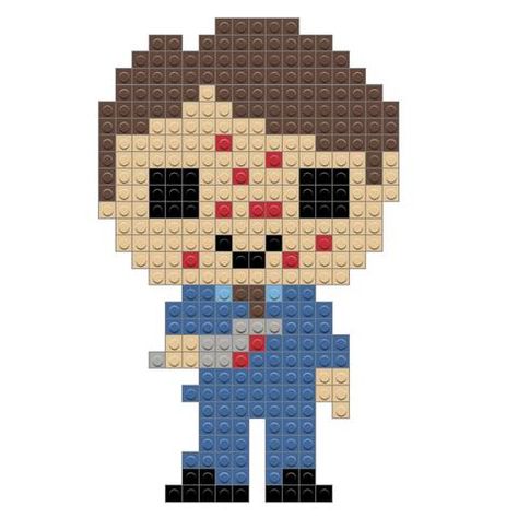 Hannibal Lecter Harry Potter Perler Beads, Pearl Beads Pattern, Graph Paper Drawings, Kandi Patterns, Seed Bead Patterns, Iron Beads, Pixel Art Design, Hannibal Lecter, Pixel Pattern