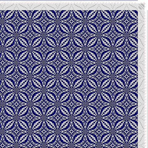 Handweaving.net: Weaving Draft Undulating Twill tromp as written, VALARIE ROGERS, 2004-2022, #79643 Dobby Weave Pattern Textile Design, Halvdrall Weaving Draft, 4 Shaft Weaving Drafts, 8 Shaft Weaving Drafts, Weaving Drafts 4 Shaft Patterns, Weaving Patterns Loom, Weaving Patterns Design, Handweaving.net Weaving Draft, Weaving Loom Diy