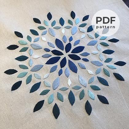 Geometric Embroidery Patterns, Geometric Pattern Embroidery, Embroidery Abstract, Cushion Embroidery, Hand Embroidery Patterns Flowers, Geometric Embroidery, Diy Embroidery Patterns, Hand Embroidery Tutorial, Handmade Embroidery Designs