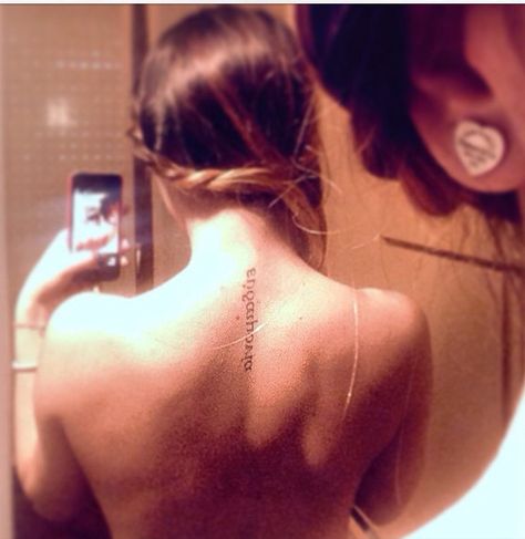 Eudaimonia #tattoo #greek #braid #hair #tiffany #nacked  #girl #eudaimonia #skin #ink Eudaimonia Tattoo, Greek Braid, Professor Outfits, Tattoos Inspiration, Braid Hair, Piercing Tattoo, Inspirational Tattoos, Nerve, Behind Ear Tattoo