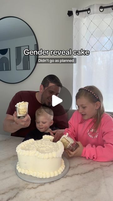 Jordan Murdock on Instagram: "Gender reveal 🩵🩷
Wait for the end 🤣

#genderreveal #genderrevealcake #momof3 #boyorgirl #itsaboy #pregnant #pregnancy #momswithcameras #momhumor" Private Gender Reveal Ideas, Intimate Gender Reveal Ideas, Intimate Gender Reveal, Pregnancy Announcement Video, Gender Reveal Outfit, Gender Reveal Video, Micro Influencer, Gender Reveal Ideas, Gender Reveal Cake