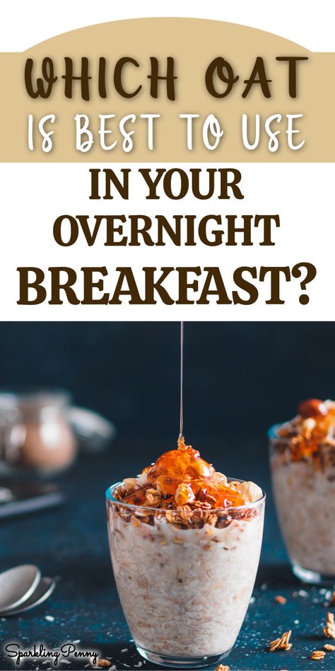 The fabulous thing about overnights oats is that you can literally grab them from your fridge, add some toppings and you have a delicious breakfast ready to eat there and then or take into work. But which oats are best to use? Oatmeal Breakfast Overnight, Overnight Breakfast, Overnight Oatmeal, Oatmeal Breakfast, Cooked Breakfast, Breakfast Meal Prep, Breakfast Options, Delicious Breakfast, Overnight Oats