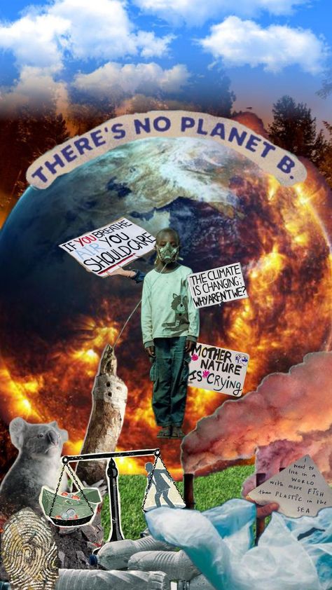 climate change, save our earth, earth, climate, environment, pollution Environment Pollution, Poster Competition, Book Crafts Diy, Save Our Earth, Sustainable Art, Our Earth, Collage Art Mixed Media, Art Competitions, Collage Poster