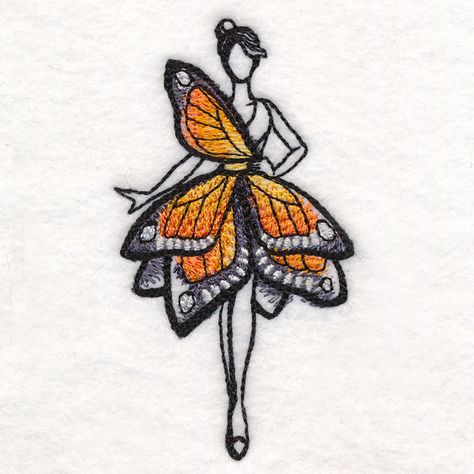 Embroidery Designs Drawing, Pattern Embroidery Design Drawings, Butterfly Embroidery Pattern, Unique Embroidery Designs, Modern Embroidery Designs Unique, Unique Embroidery, Butterfly Pattern Dress, Machine Embroidery Designs Projects, Modern Hand Embroidery Patterns