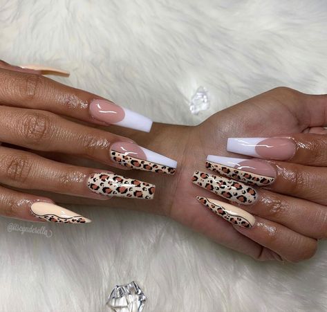 Braids With Fade, Cow Nails, Nail Art Disney, Disney Nails, Elegant Nails, Fall Nail Designs, Pretty Acrylic Nails, Long Acrylic Nails, All Things Beauty