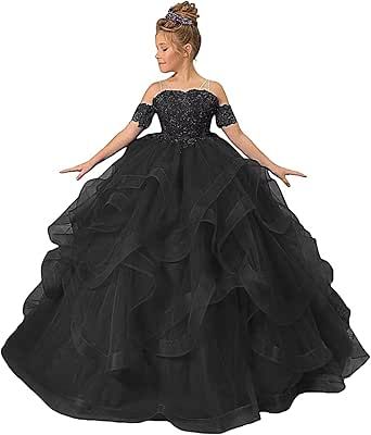 Princess Flower Girl Dresses, Princess Flower, Prom Girl Dresses, Tulle Flower Girl, Prom Ball Gown, Girls Pageant Dresses, Kids Gown, Dresses For Wedding, Tulle Ball Gown