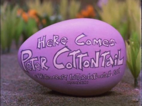 Related image Catholic Easter, Easter Songs, Evil Bunny, Painted Crafts, Here Comes Peter Cottontail, Child Hood, Holiday Movies, Peter Cottontail, Easter Bonnet