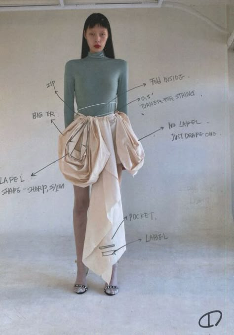 IFM MA class of 2021: A closer look into the students' process - 1 Granary Fashion Draping, Fashion Portfolio Layout, Week Schedule, Fashion Week Schedule, Draping Fashion, Fashion Design Sketchbook, Fashion Journals, Fashion Design Portfolio, Fashion Sketchbook