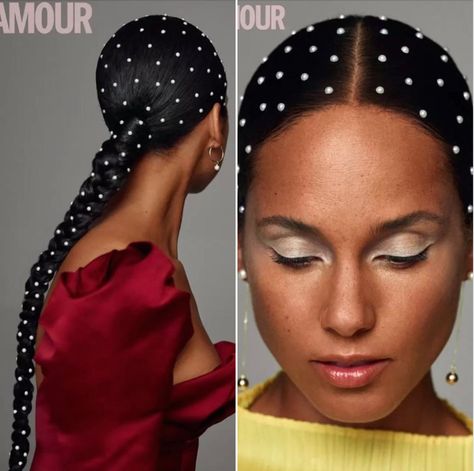 Alicia Keys Hairstyles, Plan 2025, Natural Hair Ponytail, Hairstyle Ideas Easy, Natural Hair Diy, Guest Hair, Haute Hair, Arabic Sweets, Faux Locs Hairstyles