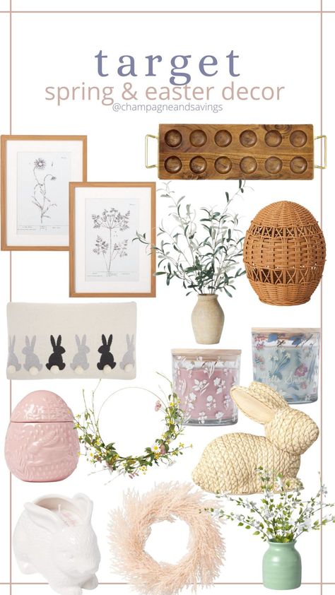 Easter 2024 Trends, Spring 2023 Home Decor Trends, Easter Decorating Ideas, Spring Home Decor Ideas, Spring Decorating Ideas, Blue Centerpieces, Easter Decorating, Apartment Decorating On A Budget, Spring Decorating