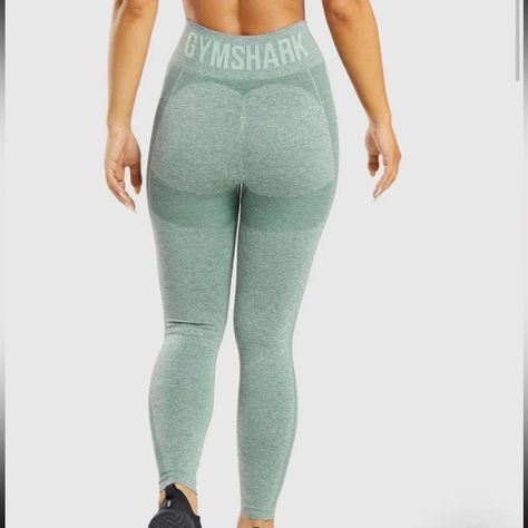 Gymshark Flex Leggings, new in bag Gymshark Flex Leggings, Flex Leggings, Studio Green, Gymshark Leggings, Green Leggings, Gymshark Women, Body Contouring, Seamless Leggings, Fit Body