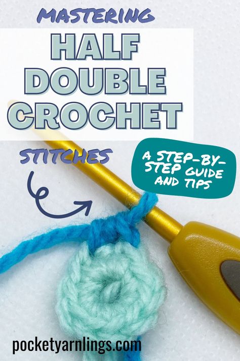 The half double crochet stitch is a fundamental stitch in crochet that falls between the height of a single crochet and a double crochet. It offers versatility and texture to your crochet projects. I will be talking about making the basic half double crochet unit and changes to it – like increases, decreases and how it can be used in special crochet stitches. Learn all the step by step instructions in this guide! Beginning Crochet, Mini Amigurumi, Half Double Crochet Stitch, Crochet Abbreviations, Basic Crochet, Your Crochet, Double Crochet Stitch, Single Crochet Stitch, Basic Crochet Stitches