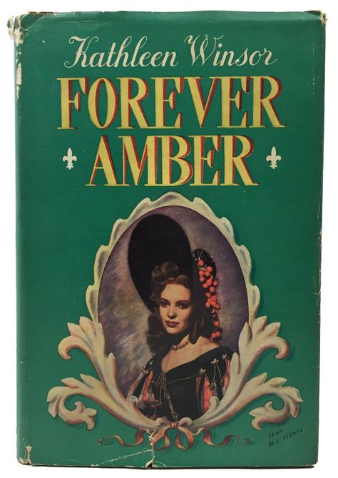 Forever Amber by Kathleen Winsor Forever Amber, Historical Romance, January 1, Amber, Romance, Book Cover, Books, Art