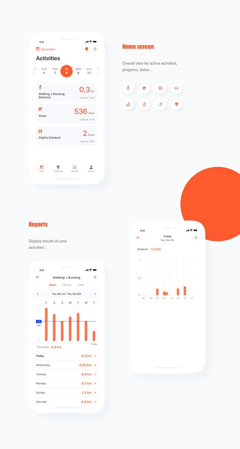 Fitness App Design on Behance