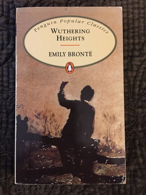 Wuthering Heights, Emily Brontë. Penguin Popular Classics. Penguin Popular Classics, Wuthering Heights Book, Magazine Cover Ideas, Bookish Aesthetic, Classic Literature Books, Emily Brontë, Emily Bronte, Wuthering Heights, Books Quotes