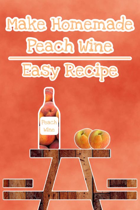 Make delicious peach wine at home! Peach Wine Recipe, Peach Wine, Homemade Wine, Pure Leaf Tea Bottle, Tea Bottle, Wine Recipes, Easy Meals, Wine, The Creator