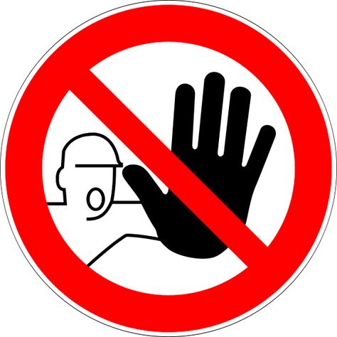 Prohibition Signs and Symbols: Do Not Enter Sign Prohibition Signs, Safety Signs And Symbols, Hazard Symbol, Do Not Enter Sign, Construction Theme Party, Signs And Symbols, Danger Signs, Lab Safety, Safety Signs