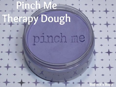 pinch-me-therapy-dough Therapy Dough Recipe, Therapy Dough, Sensory Bottles, Pinch Me, Craft Booth, Dough Recipe, Gift Guide, Dough, Gifts