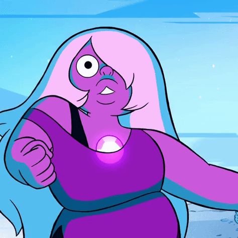 Steven Universe Gifs, Happy Dance Gif, Steven Universe Fan Fusions, Fan Fusions, Amethyst Steven Universe, Dance Gif, Good Gif, Steven Universe Fanart, Happy Dance