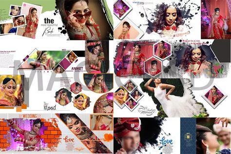 wedding album design psd free download 12x36 zip 2021 Wedding Video Editing, Creative Titles, Wedding Album Design Layout, Marathi Calligraphy Font, Free Logo Mockup Psd, Indian Wedding Album Design, Album Design Layout, Free Wedding Templates, Wedding Album Cover Design