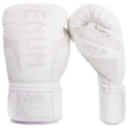 Venum Elite Boxing Gloves - White/White - 10-Ounce Mma Gym, Training Boxing, Boxing Mitts, Karate Gi, Martial Arts Boxing, Mma Training, Mma Gloves, Training Gloves, Combat Sports