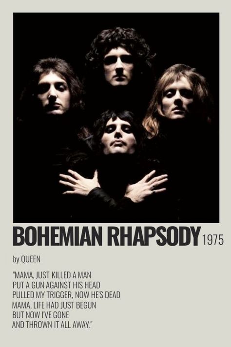 Queen Album Covers, Song Polaroid, Posters Music, Queen Albums, Minimalist Music, Music Poster Ideas, Vintage Music Posters, Queen Poster, Music Poster Design