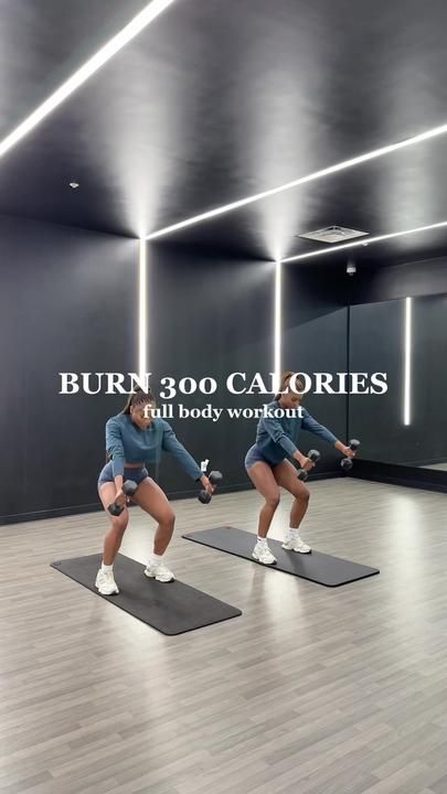 Burn 300 Calories, Press Ups, Full Body Hiit Workout, Front Raises, Full Body Gym Workout, 300 Calories, Workout Plan Gym, Weight Workout Plan, Gym Workout Videos